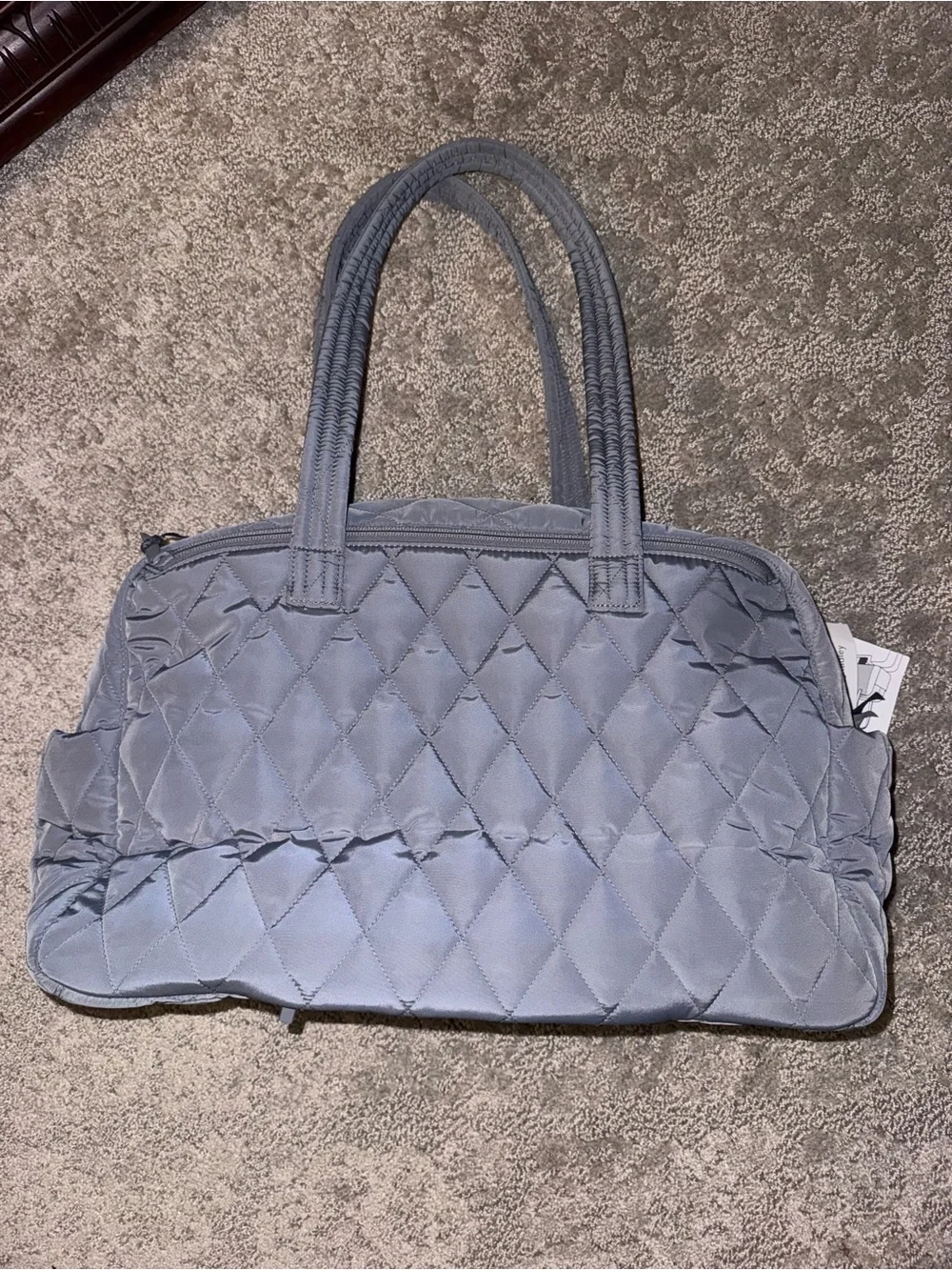 Vera Bradley Medium Traveler bag in Frost Grey